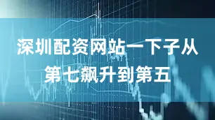 深圳配资网站一下子从第七飙升到第五